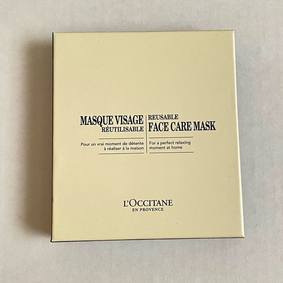 🎉🎉 Host pick 🎉🎉 NWT L’Occitane Reusable Face Care Mask - Picture 1 of 4